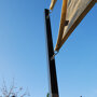 Paal met flex oog 7x7x250cm